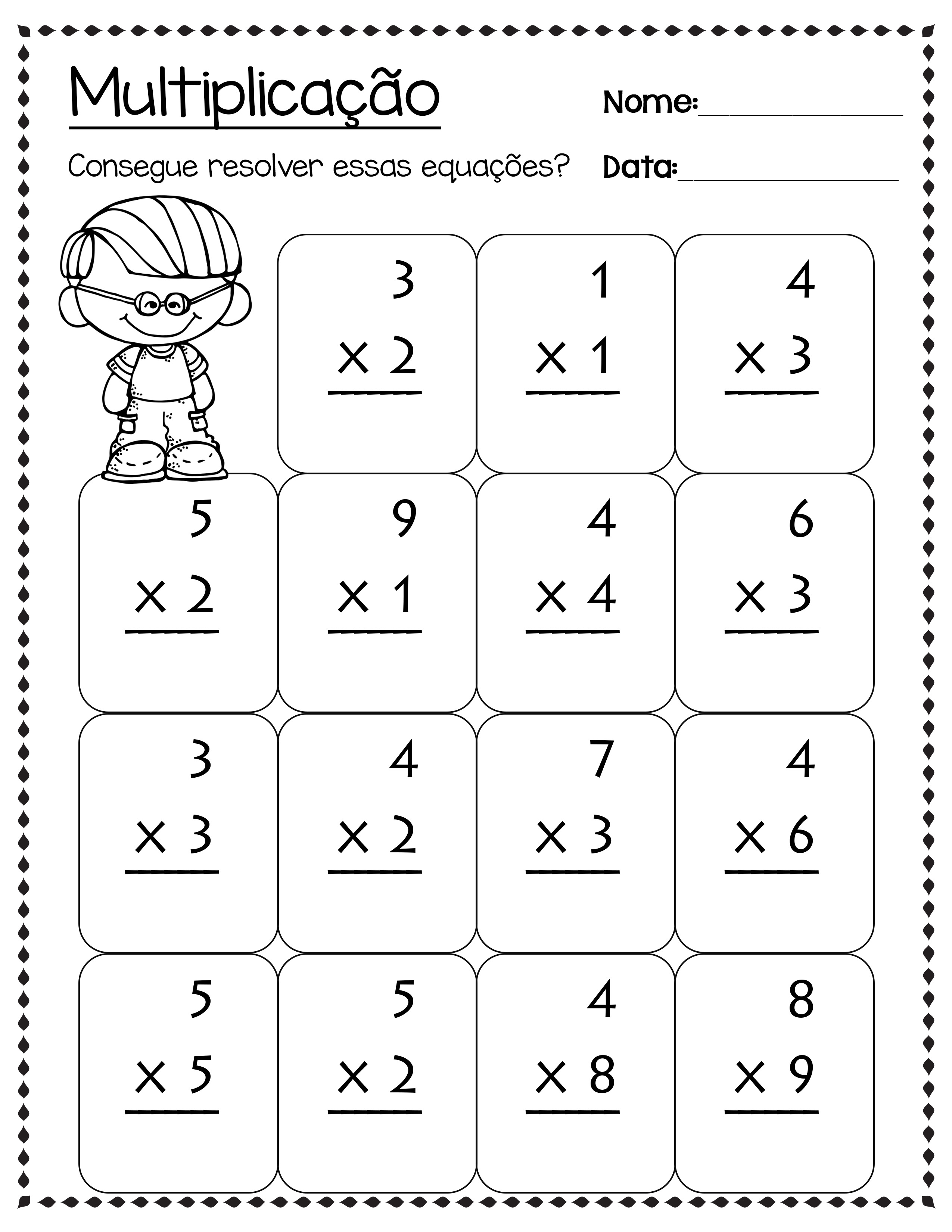 Atividades de Matemática 1° Ano para Imprimir