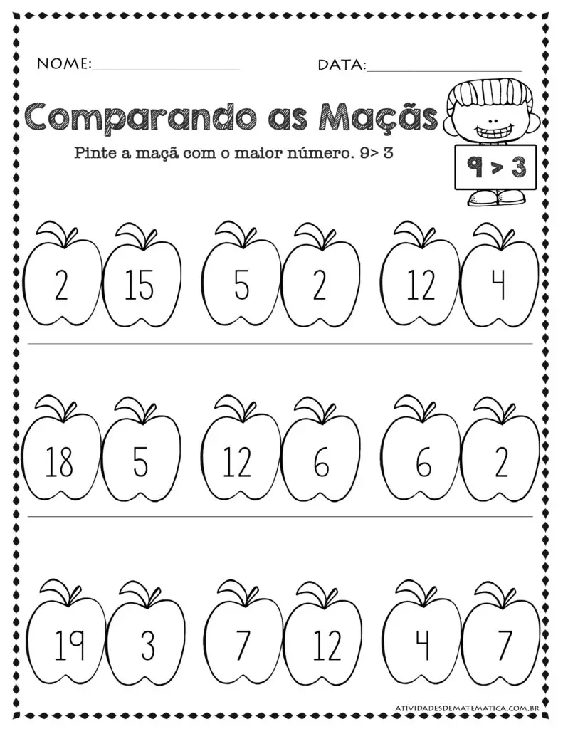 Compara O Atividades De Matematica